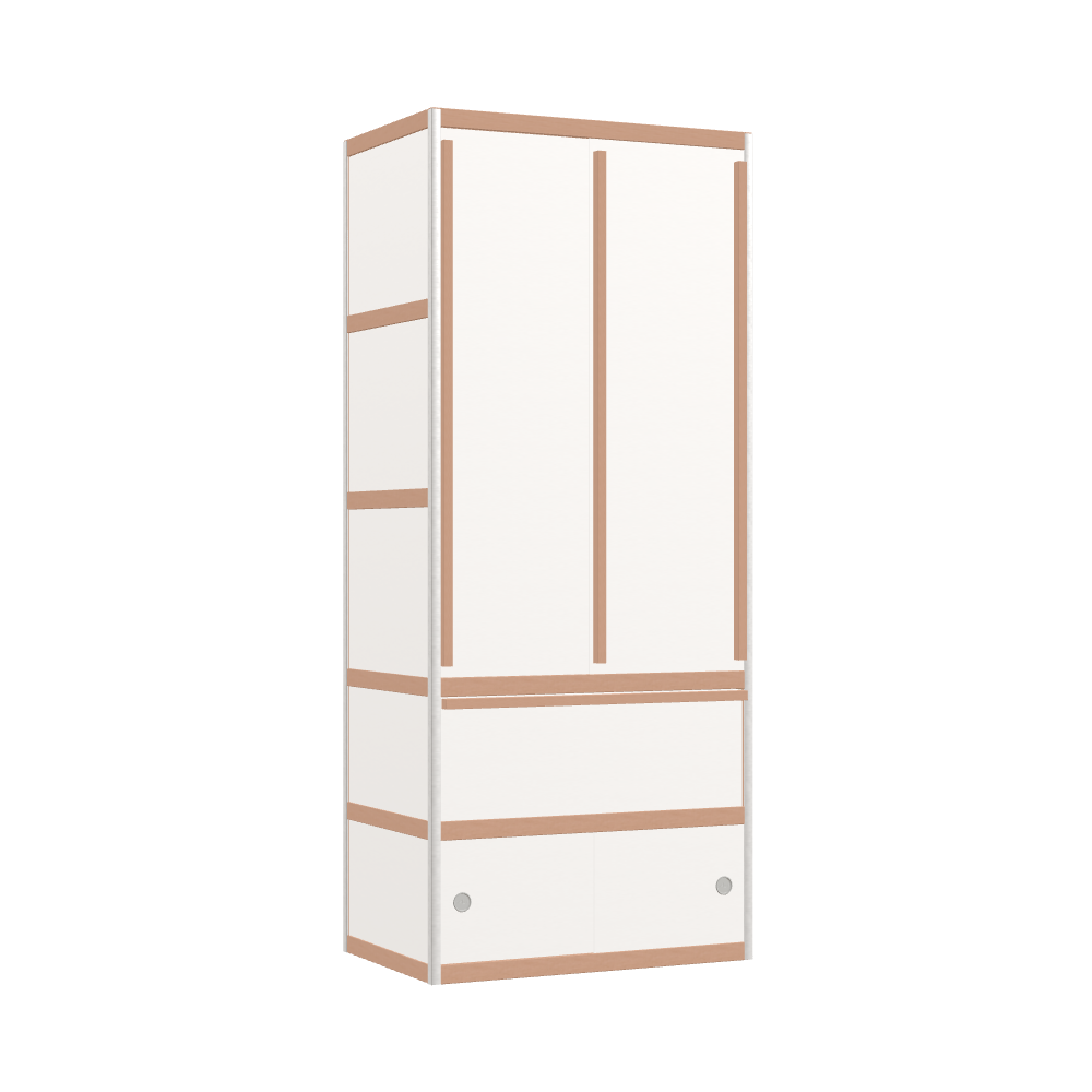 Wardrobe (189x80x52 cm)