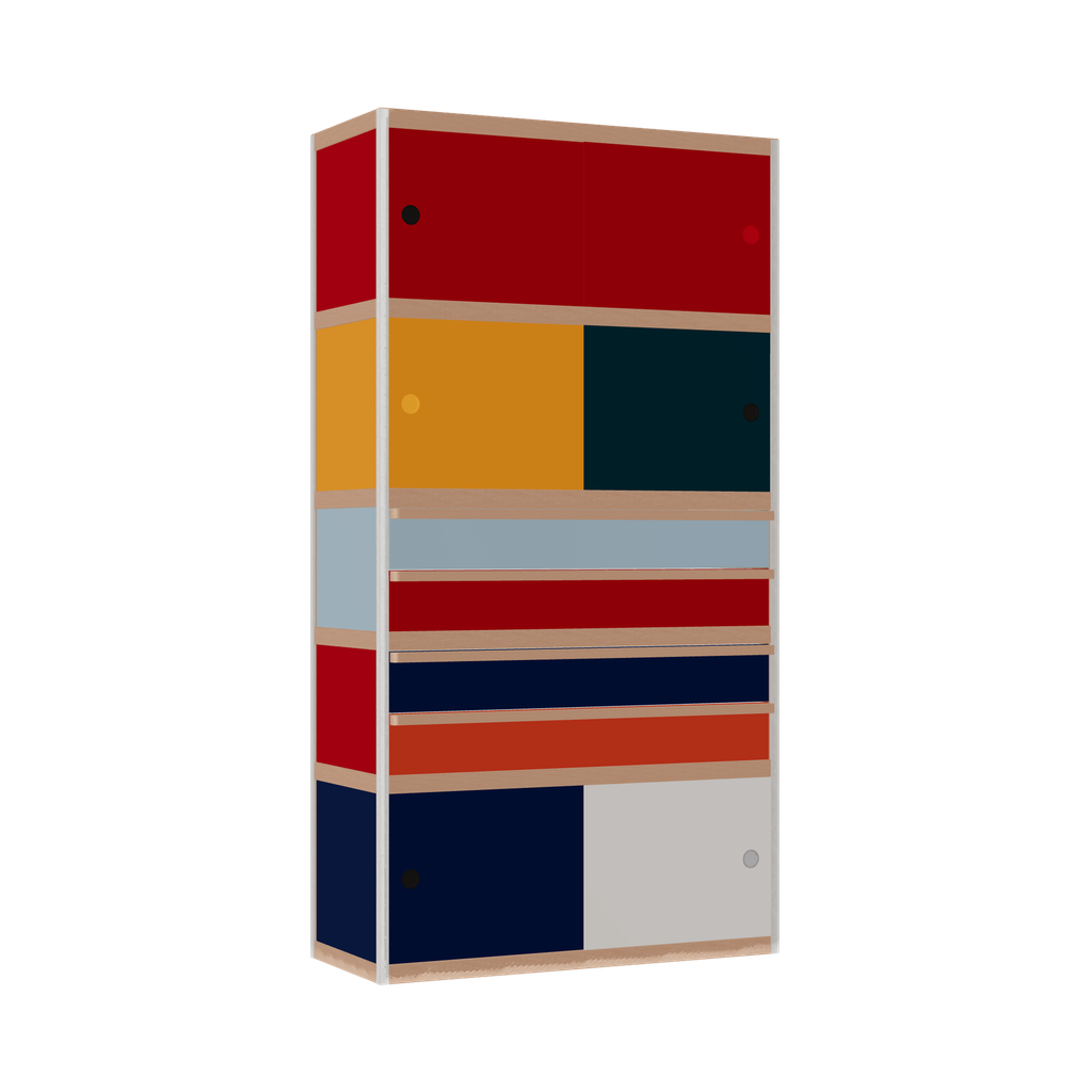 Kast (189x100x42 cm)