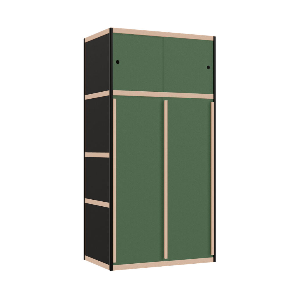 Kleerkast (198x100x62 cm)