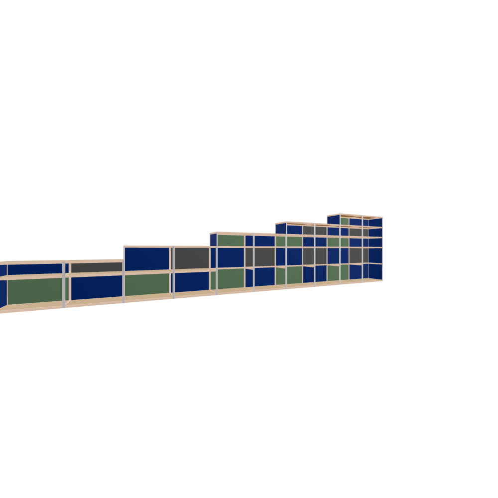 Meubels (199x900x52 cm)