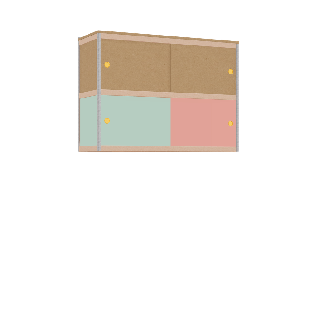 Hanging cabinet (87.8x120x42 cm)