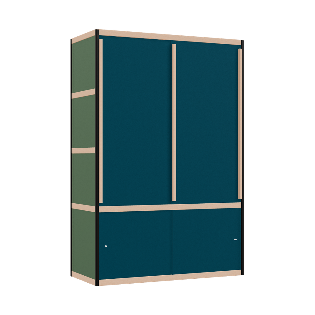 Kleerkast (178x120x52 cm)