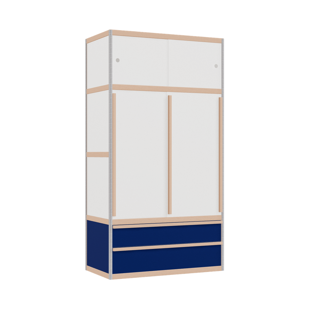 Wardrobe (188x100x52 cm)