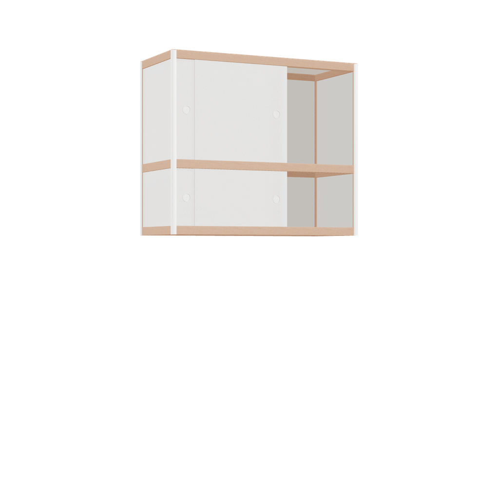 Zwevende kast (86x100x42 cm)