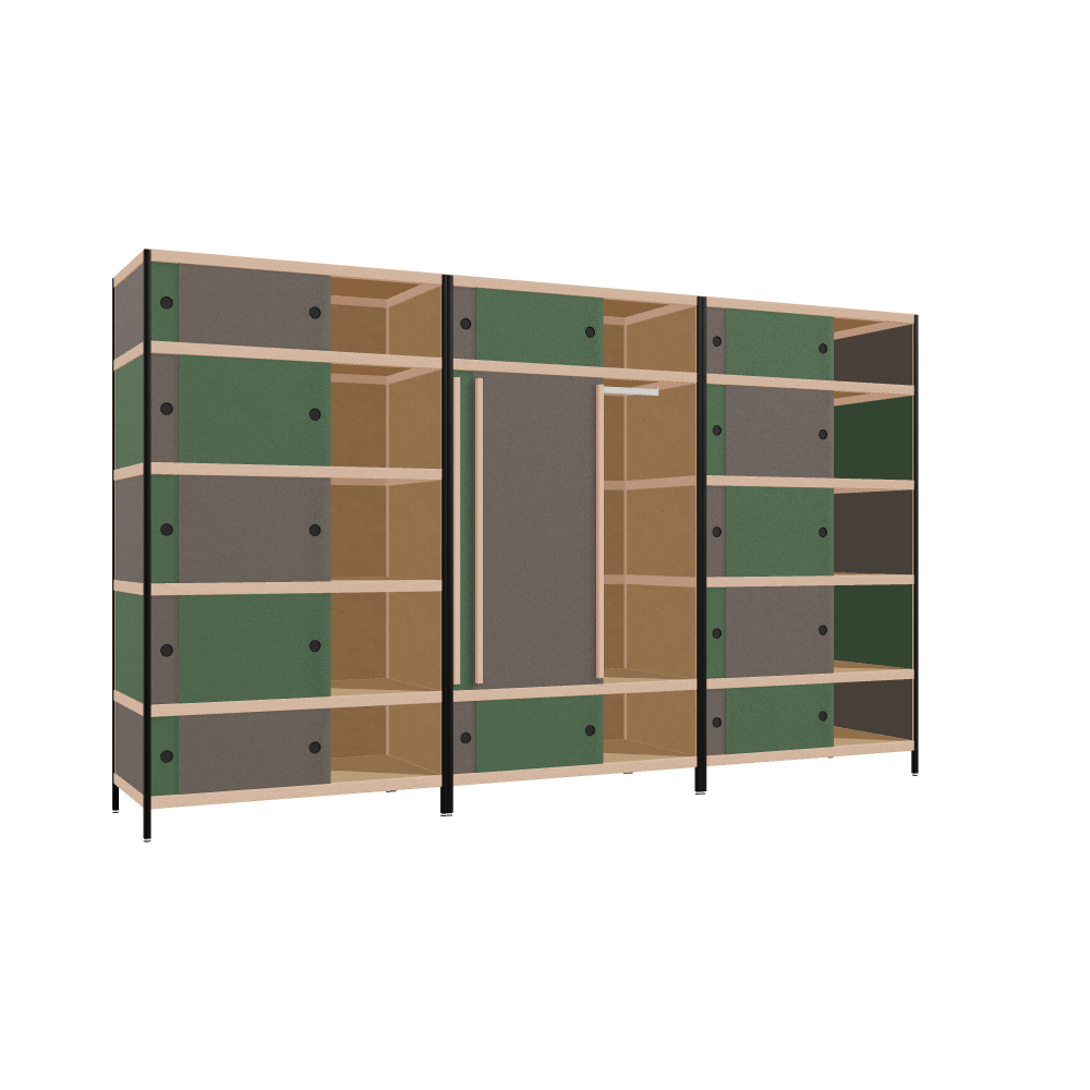 Meubels (200x330x62 cm)