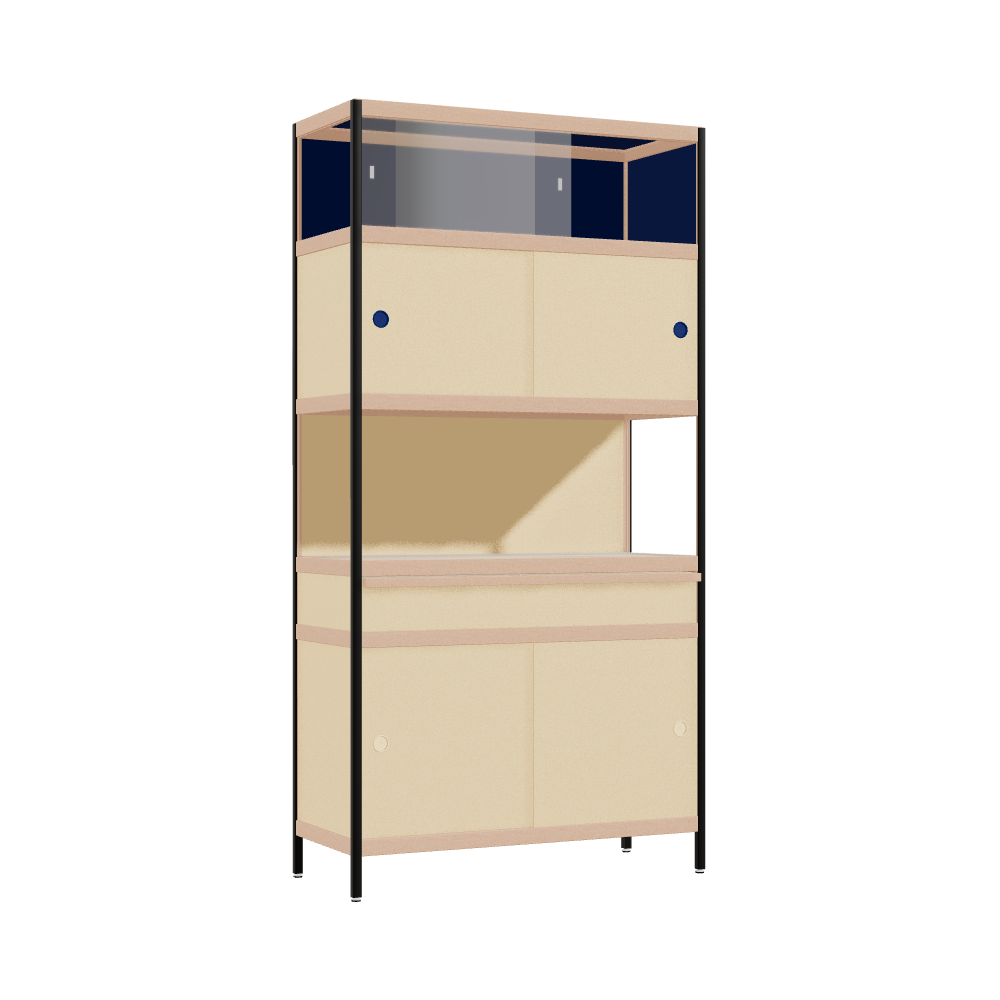 Armoire (196.5x100x42 cm)