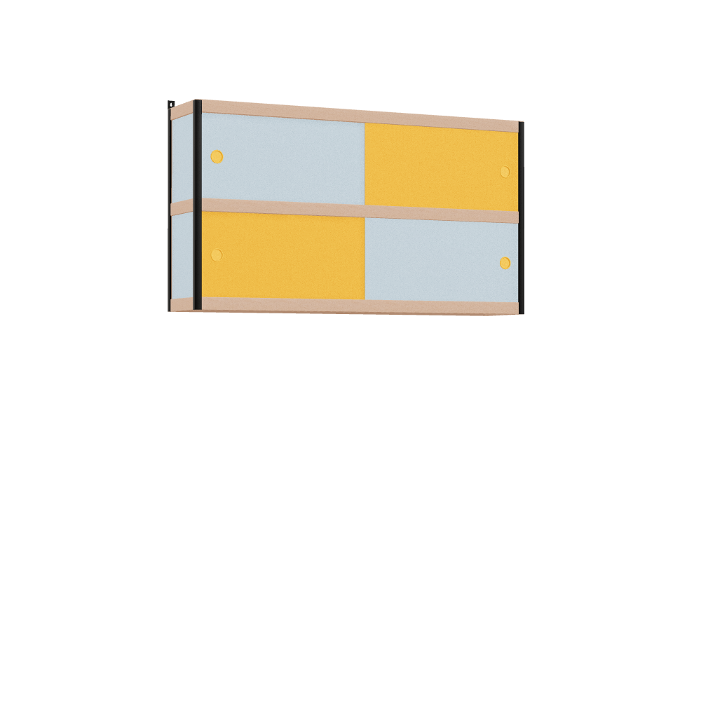 Zwevende kast (66x120x25 cm)