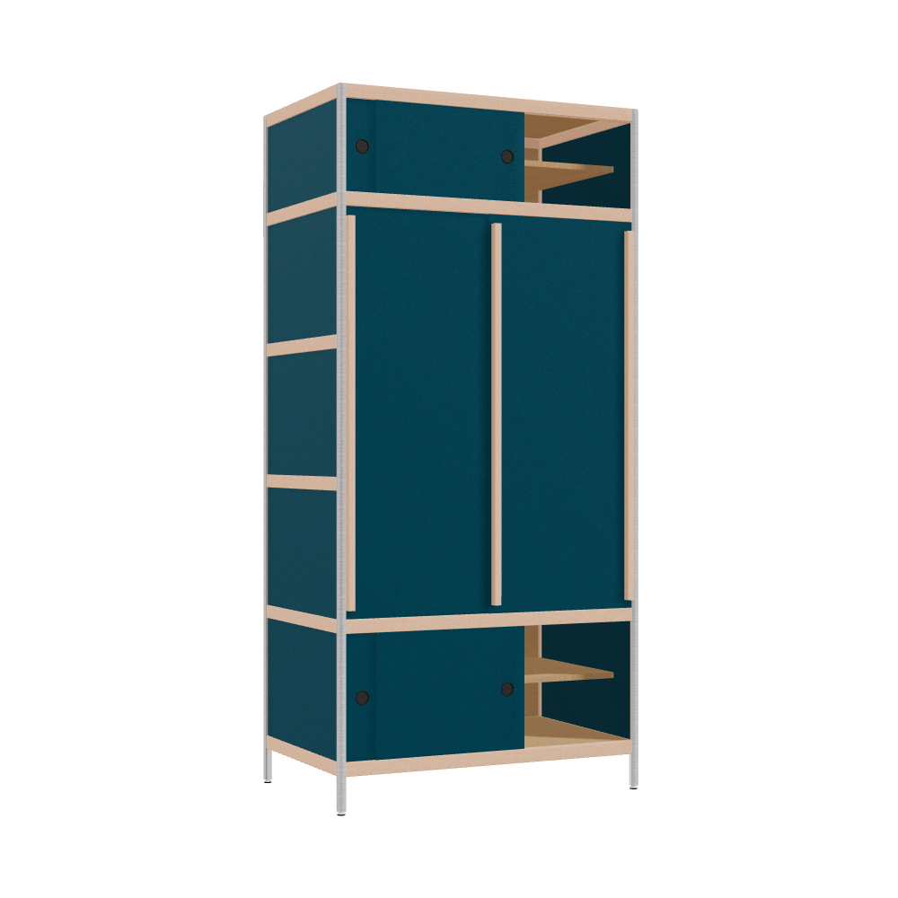 Kleerkast (210x100x62 cm)