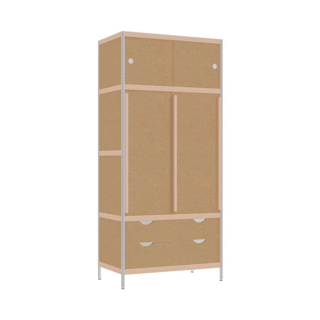 Wardrobe (199x90x52 cm)