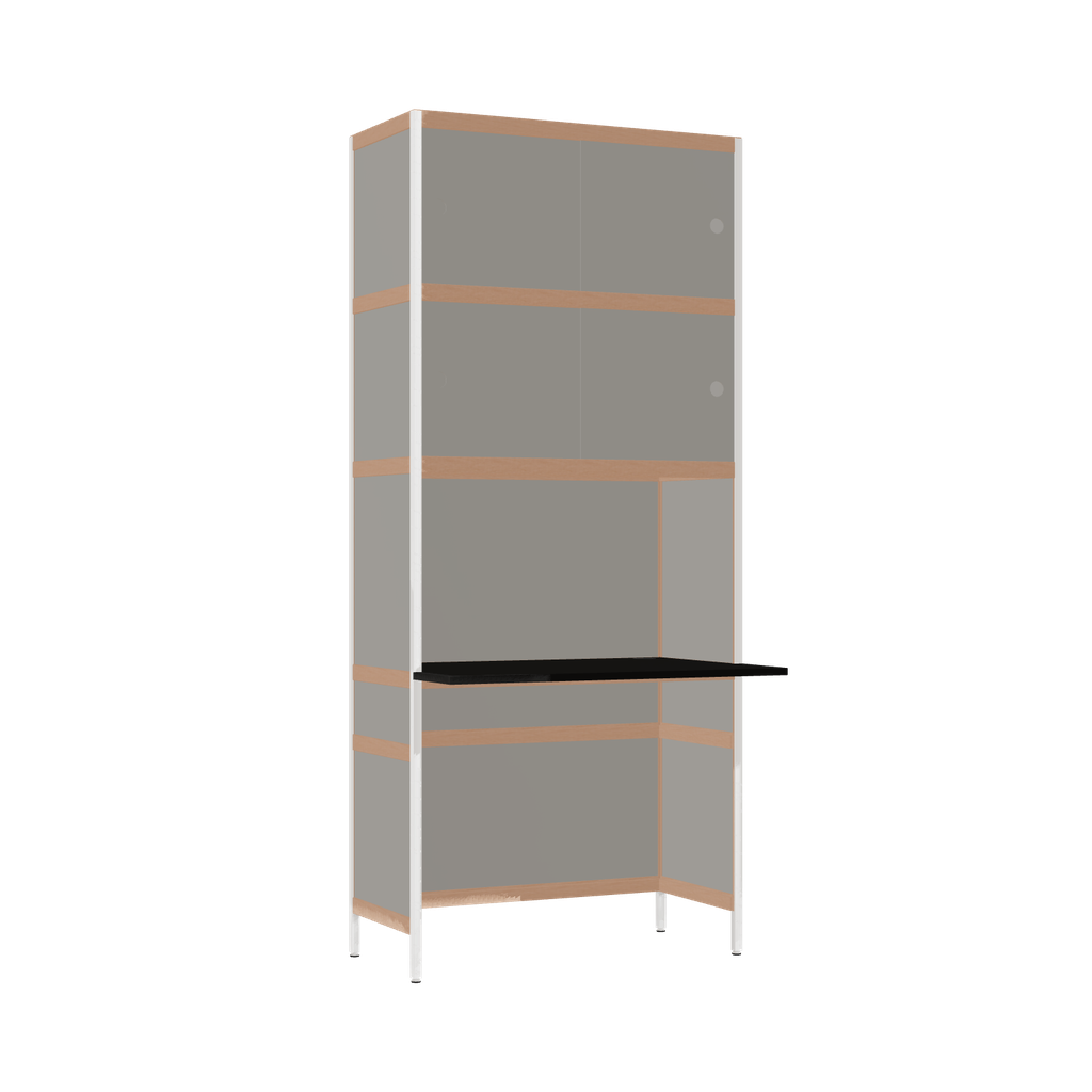 Overhangend bureau (206.5x90x63.6 cm)