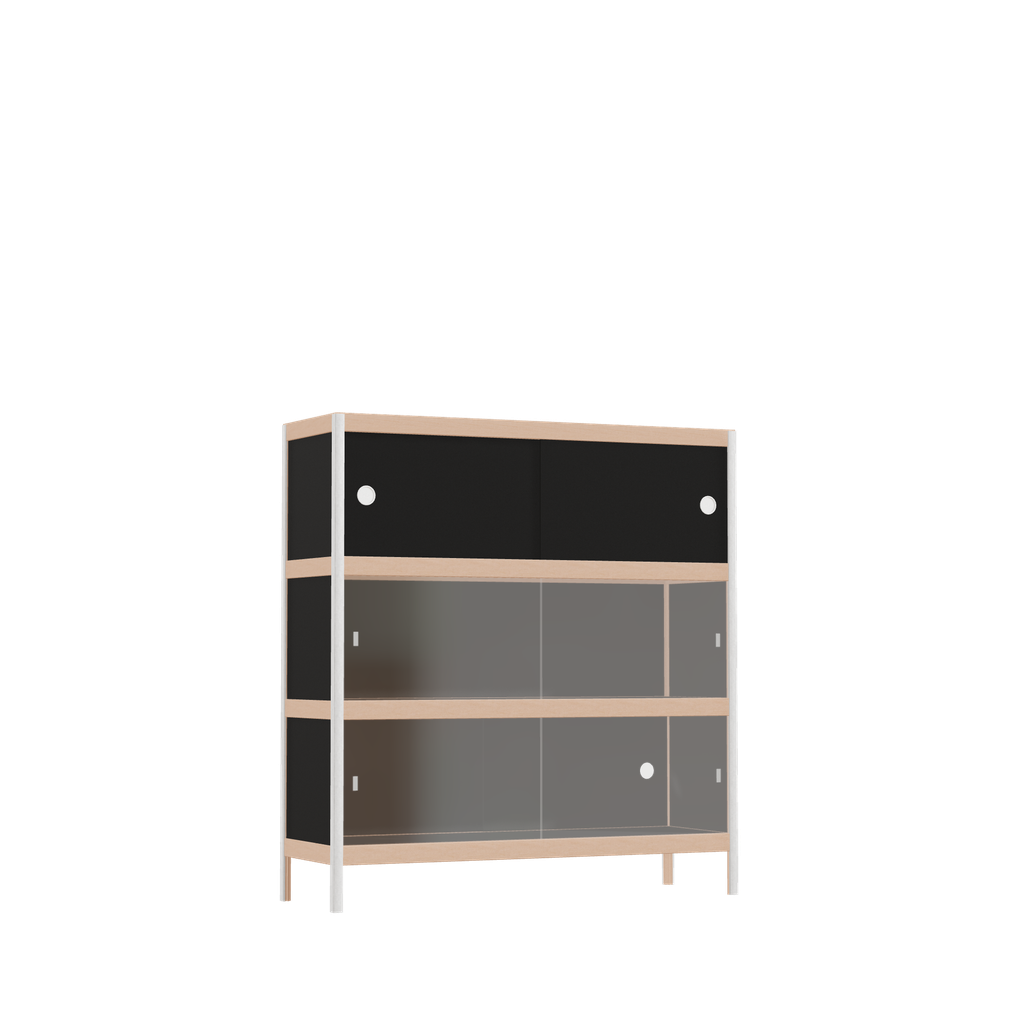 Display cabinet (107x100x32 cm)