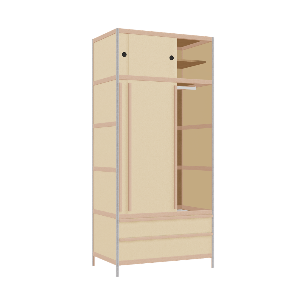 Wardrobe (219x100x62 cm)