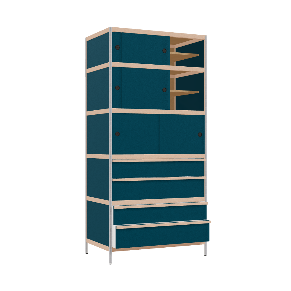 Kast (210x100x62 cm)