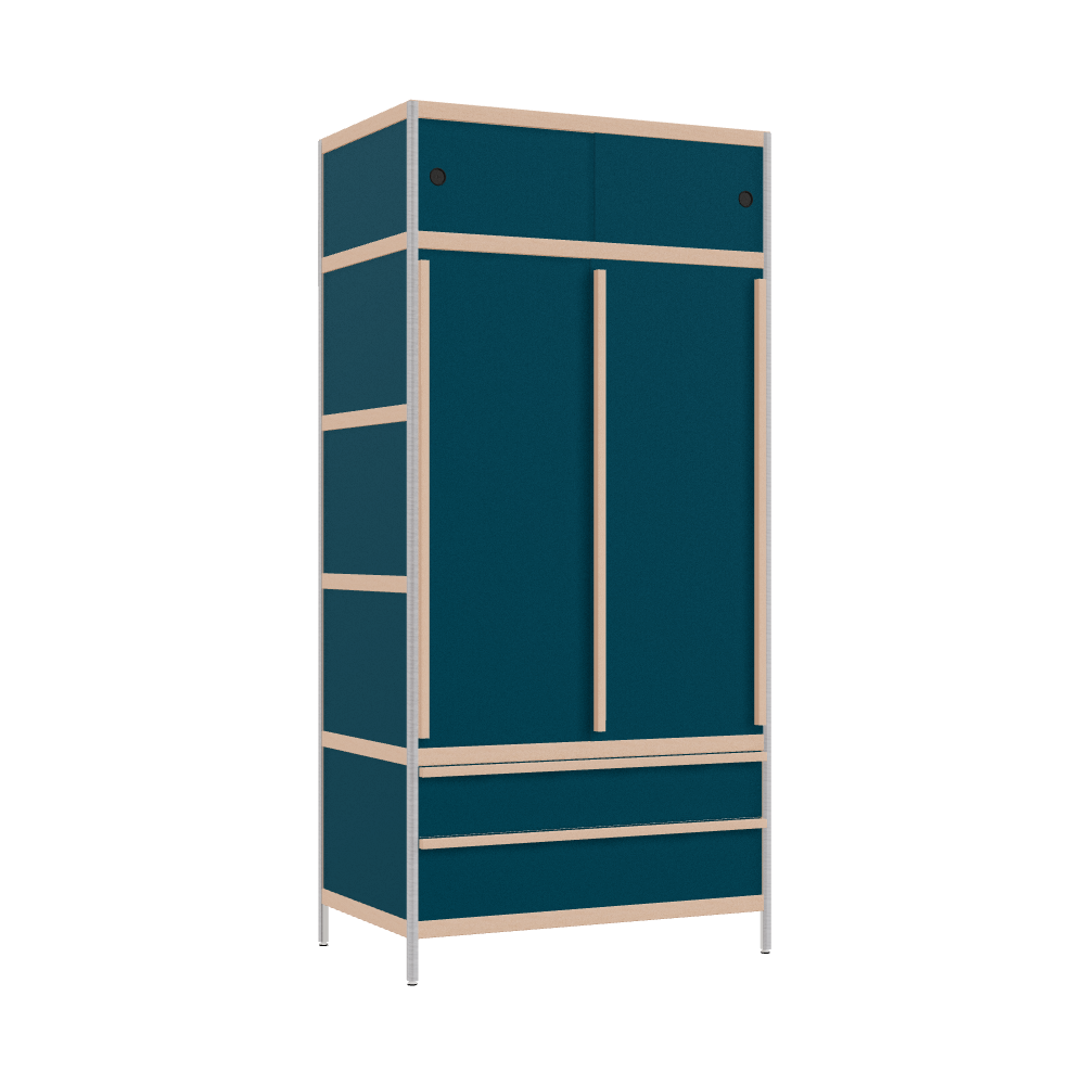 Wardrobe (210x100x62 cm)