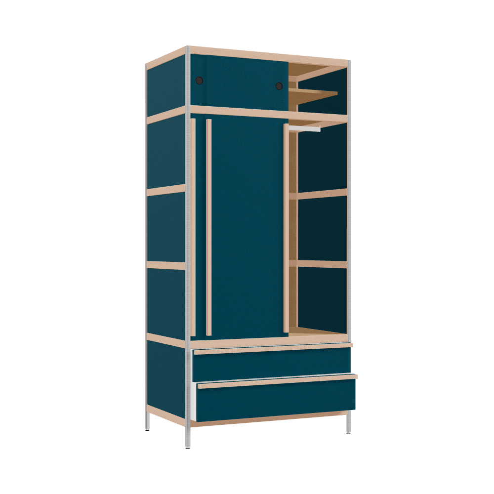 Wardrobe (210x100x62 cm)