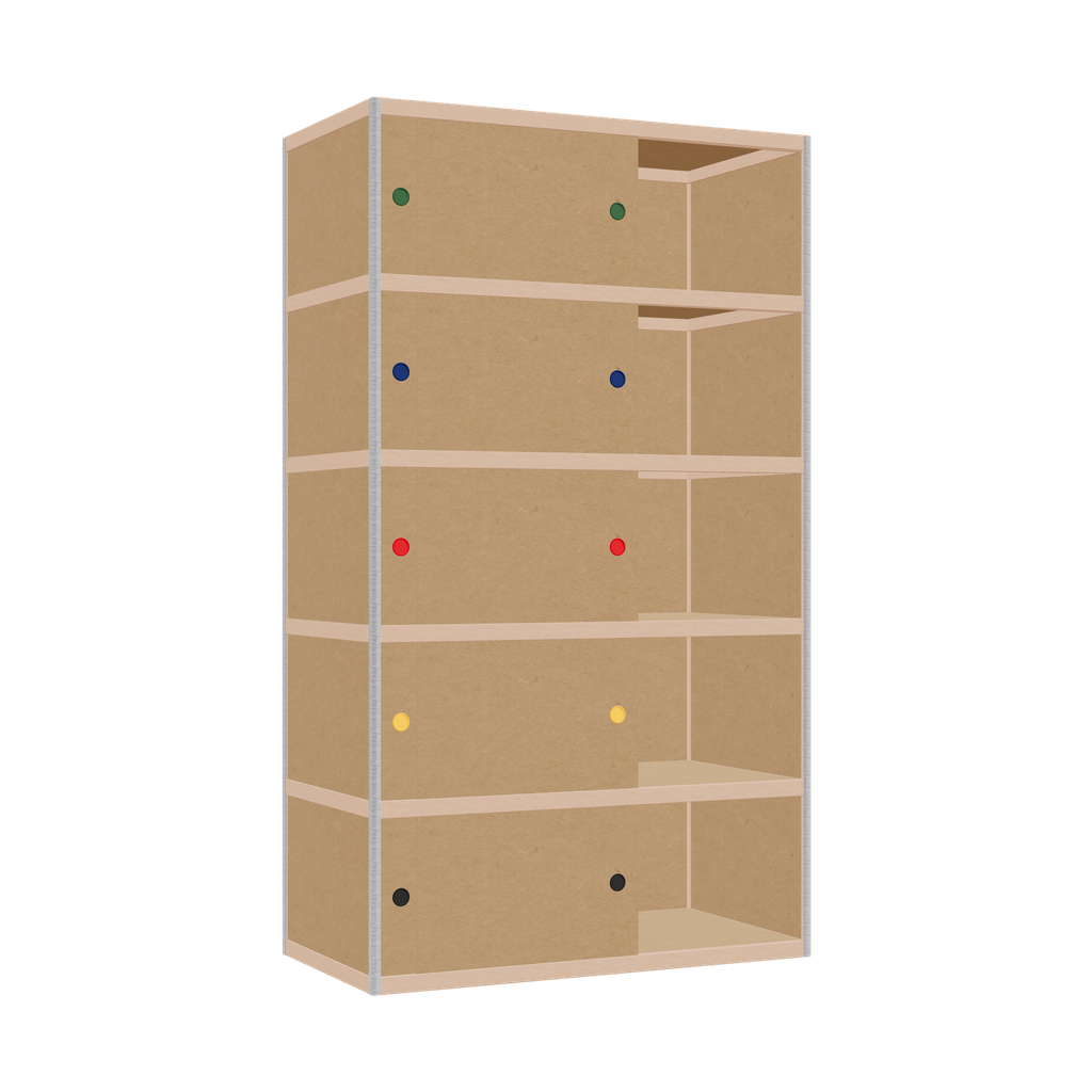 Armoire (209x120x62 cm)