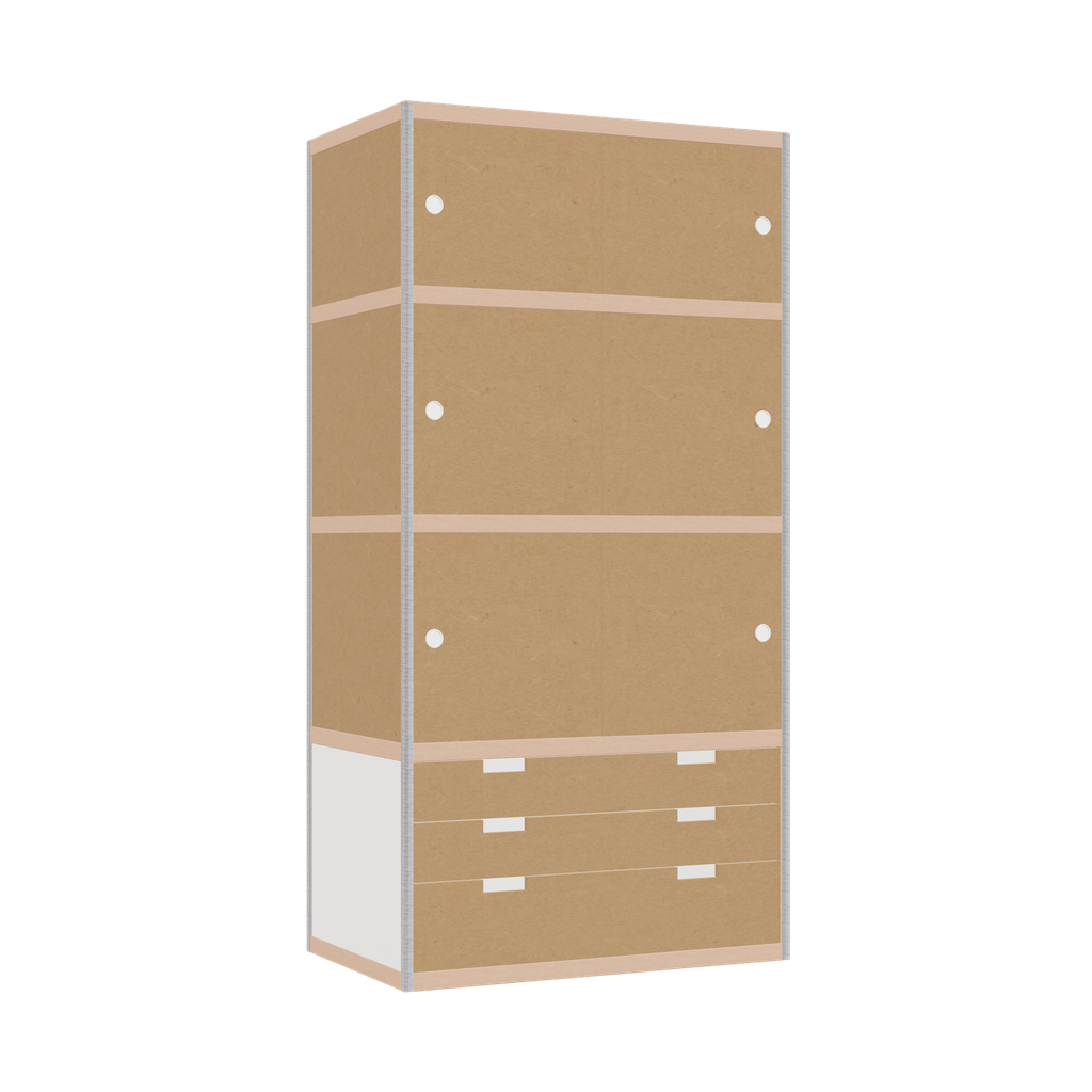 Kast (198x100x62 cm)