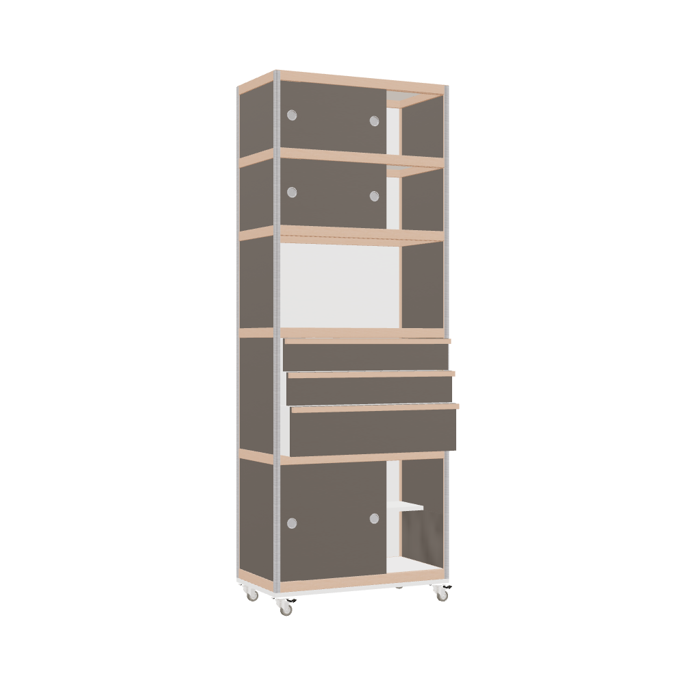 Armoire (218x80x42 cm)