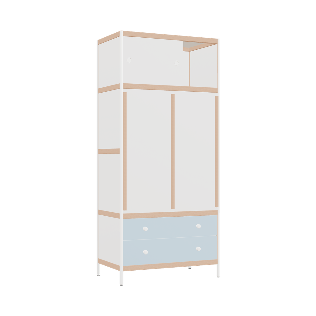 Wardrobe (199x90x52 cm)