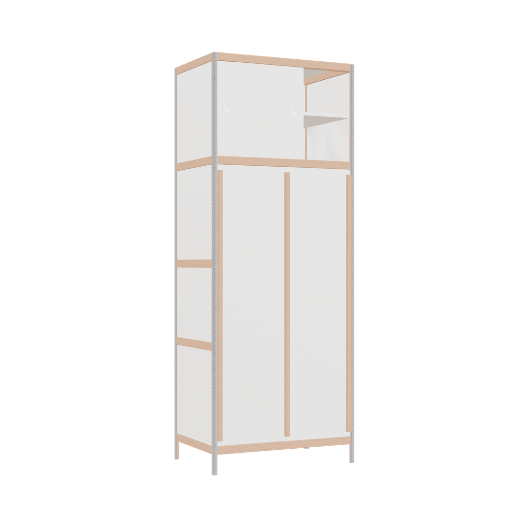 Penderie (208x80x52 cm)