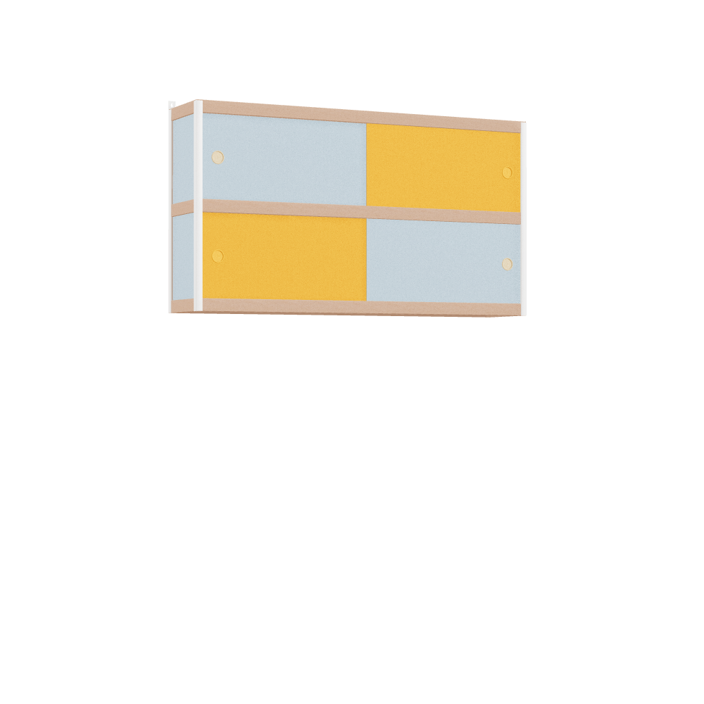 Zwevende kast (66x120x25 cm)