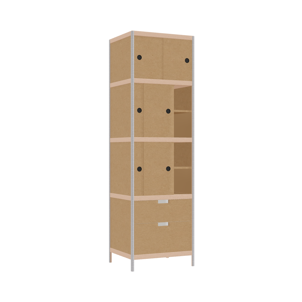 Armoire (208x62x52 cm)