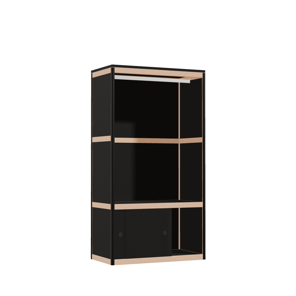 Wardrobe (148.8x80x42 cm)