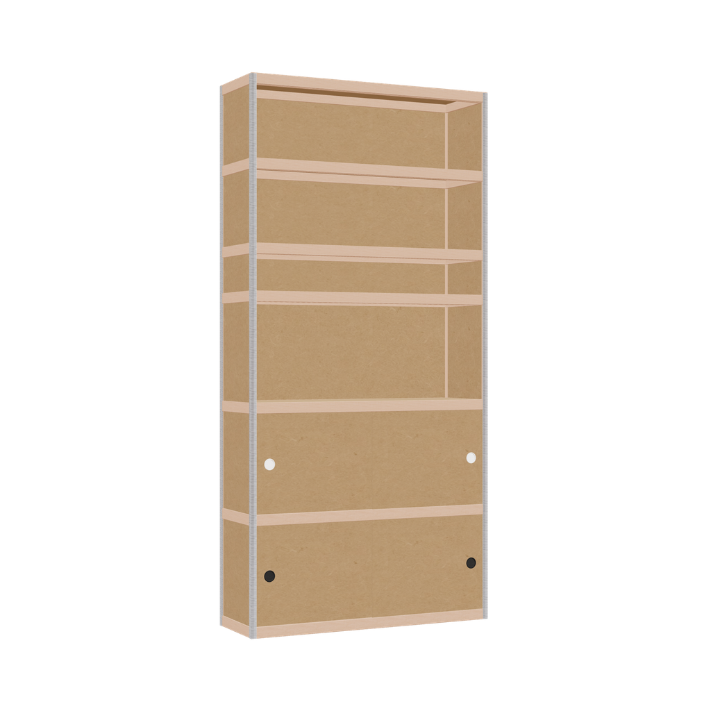 Cabinet (206.5x100x32 cm)