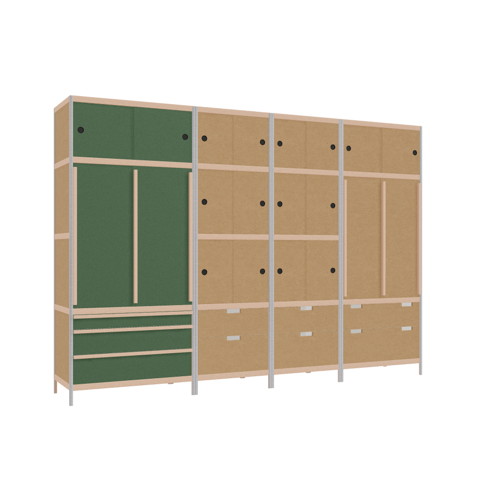 Furniture (208x294x52 cm)