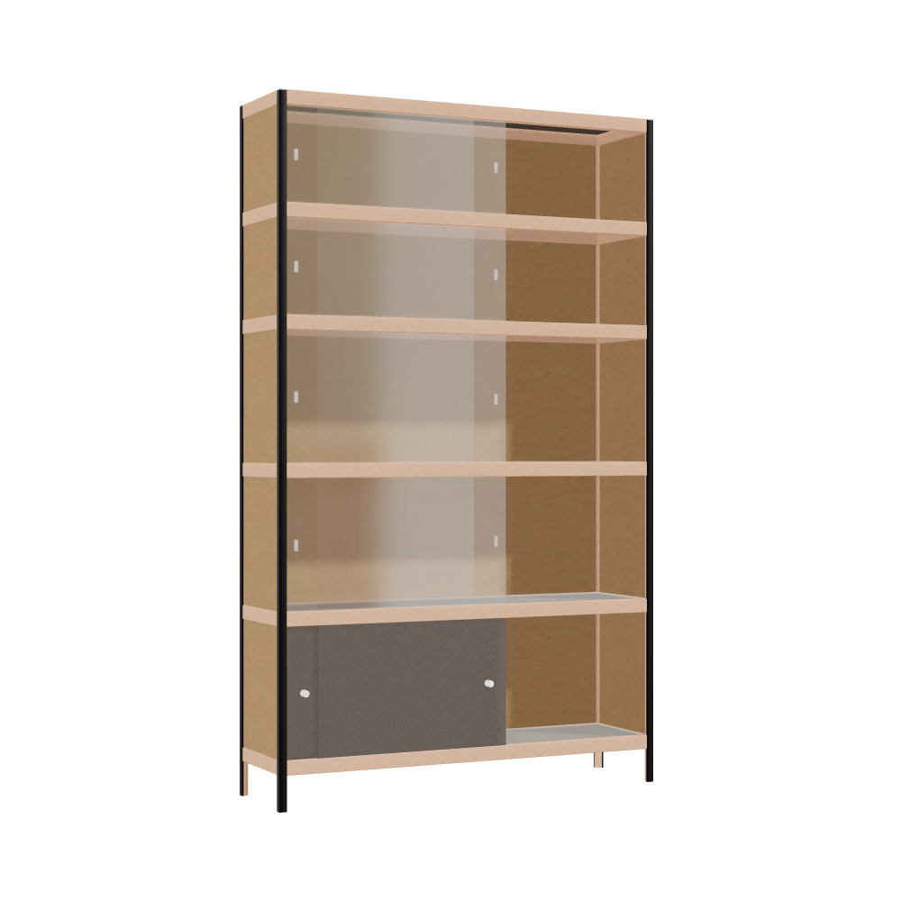 Vitrine (199x120x32 cm)