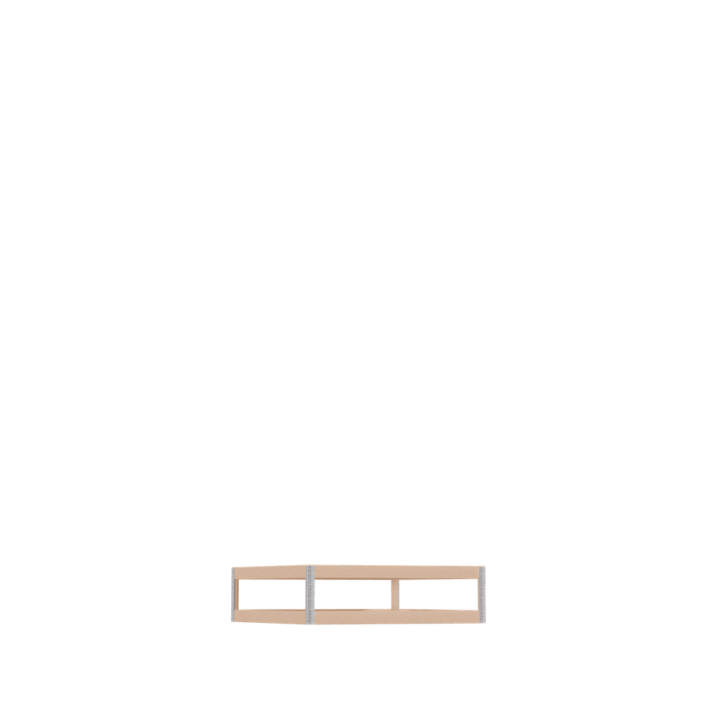 Laag meubel (18x62x62 cm)