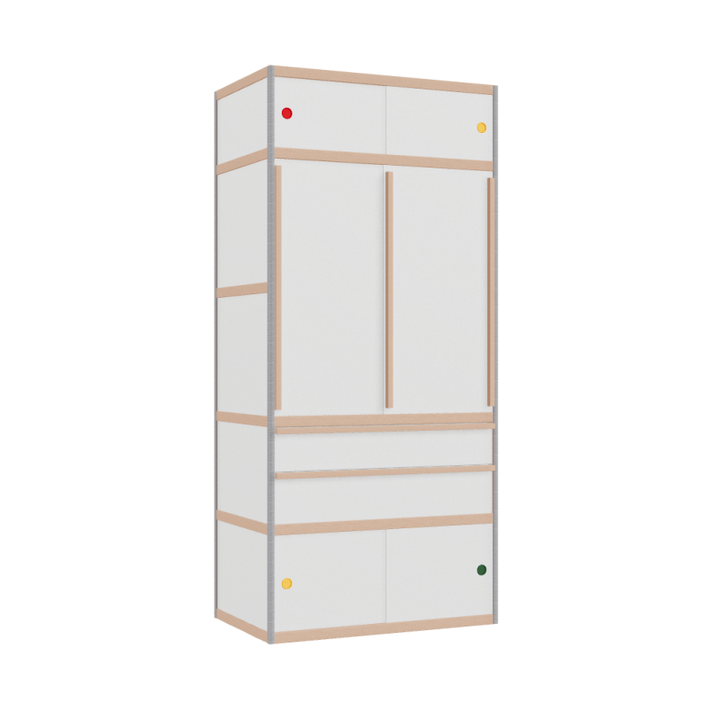 Wardrobe (219x100x62 cm)
