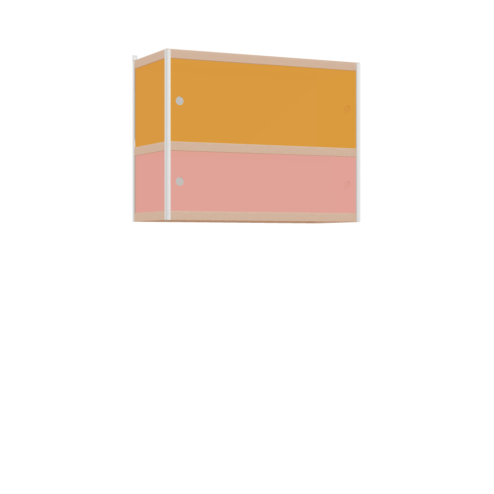 Zwevende kast (76x100x42 cm)