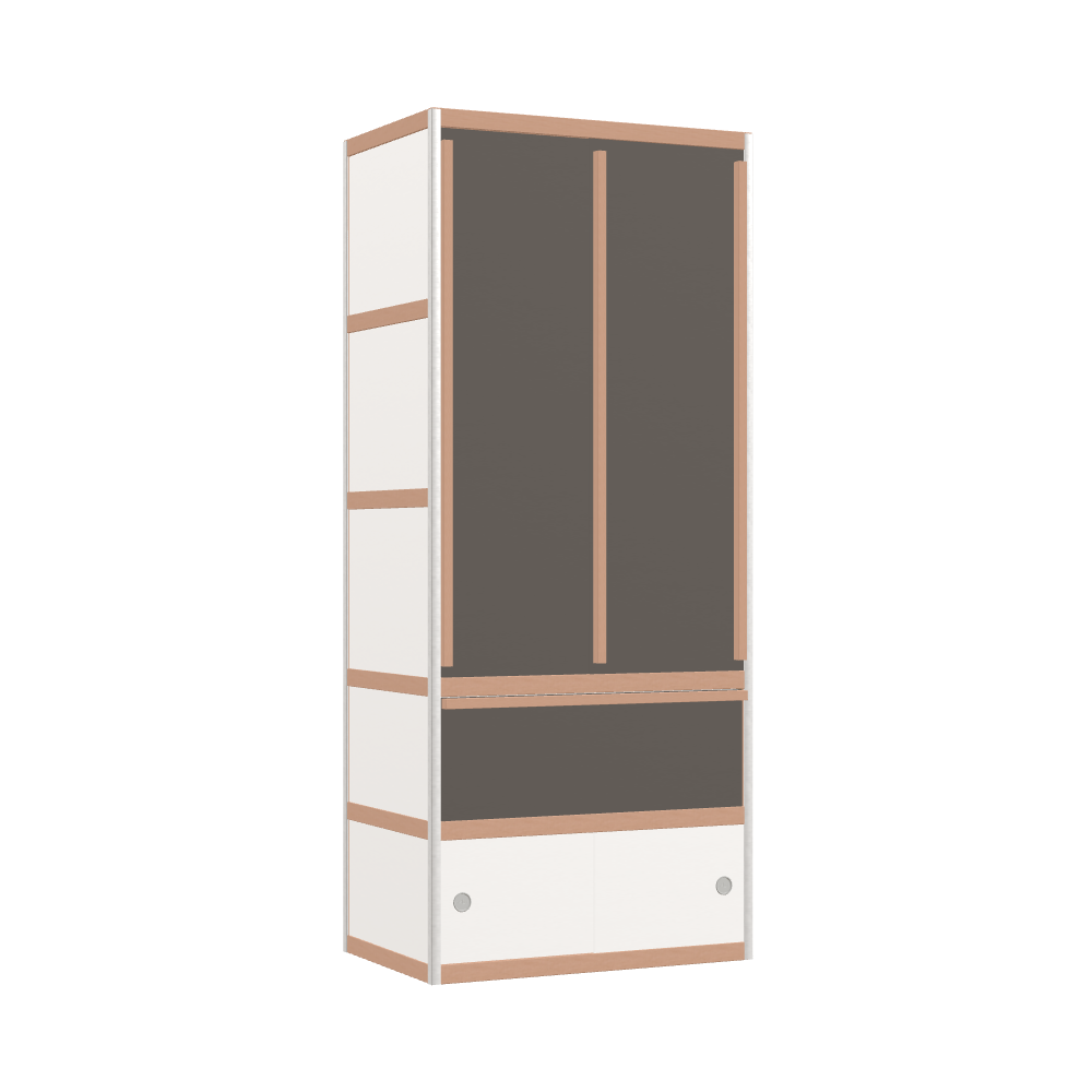 Wardrobe (189x80x52 cm)