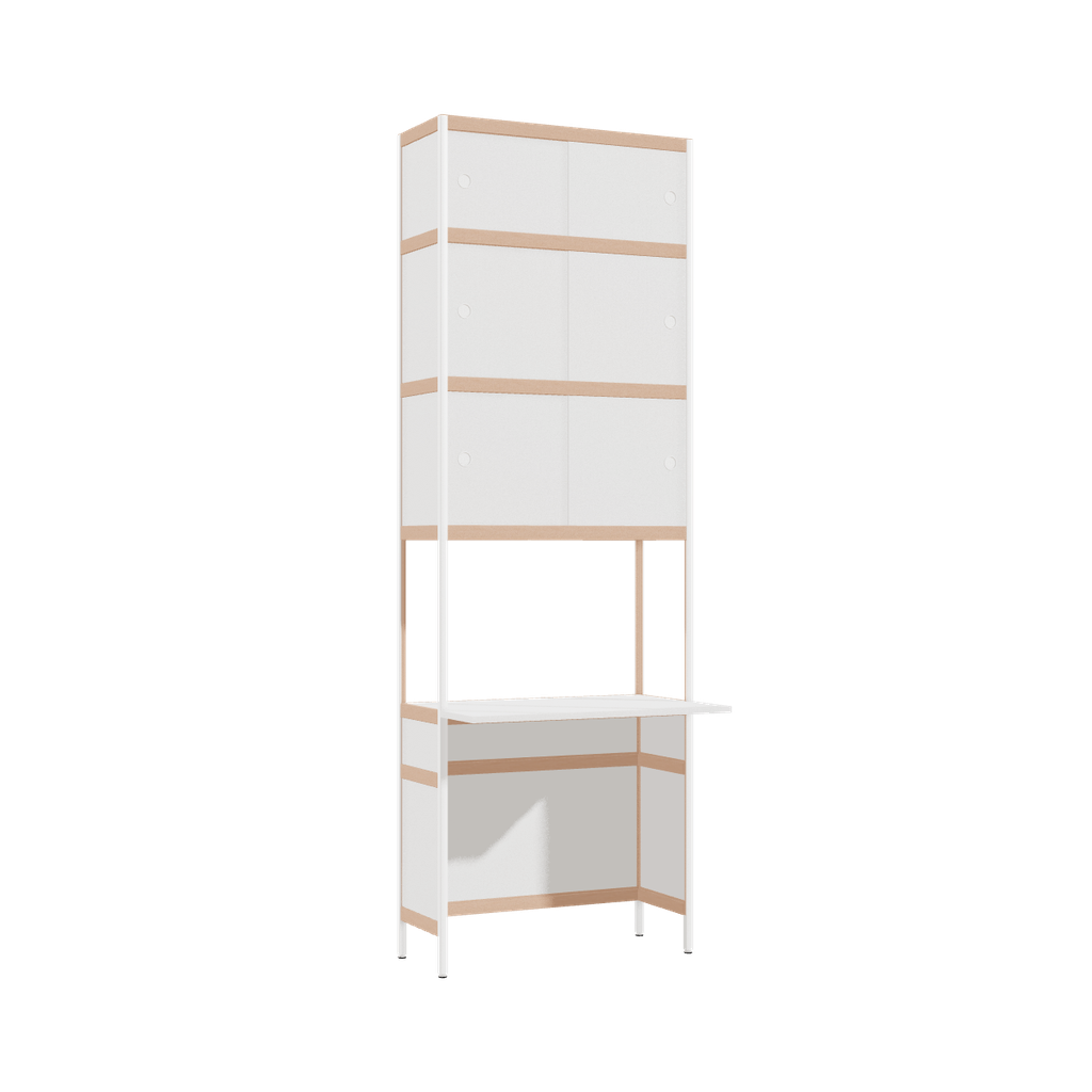 Cantilevered desk (237.5x80x53.6 cm)