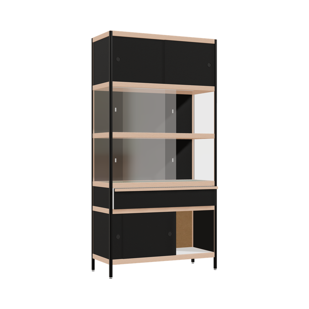 Display cabinet (200x100x42 cm)