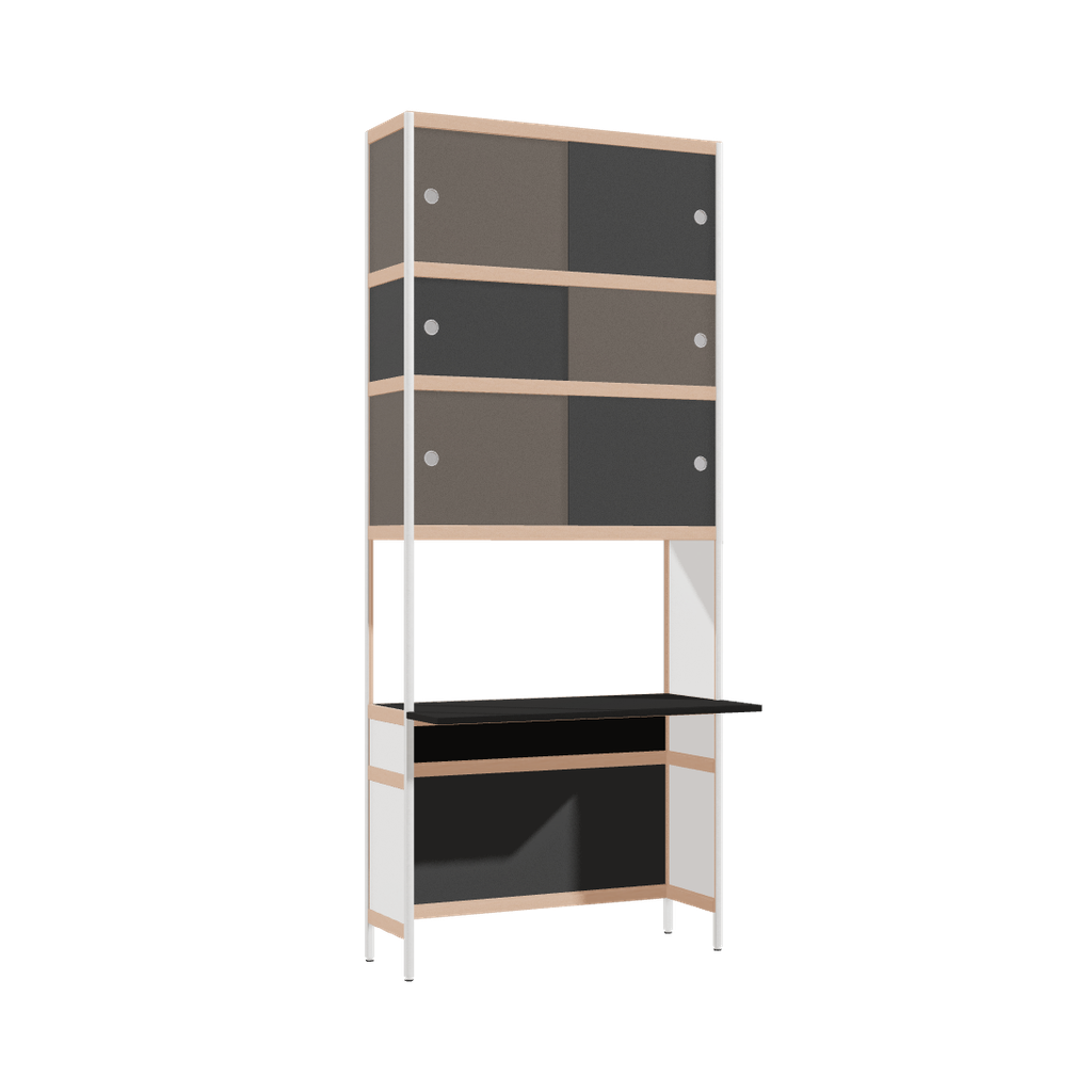 Bureau débordant (237.5x100x53.6 cm)