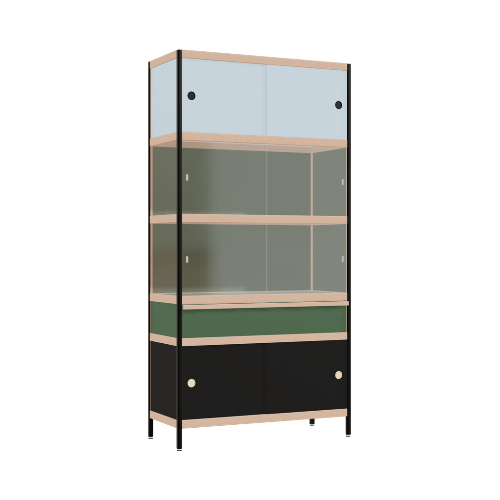 Display cabinet (200x100x42 cm)