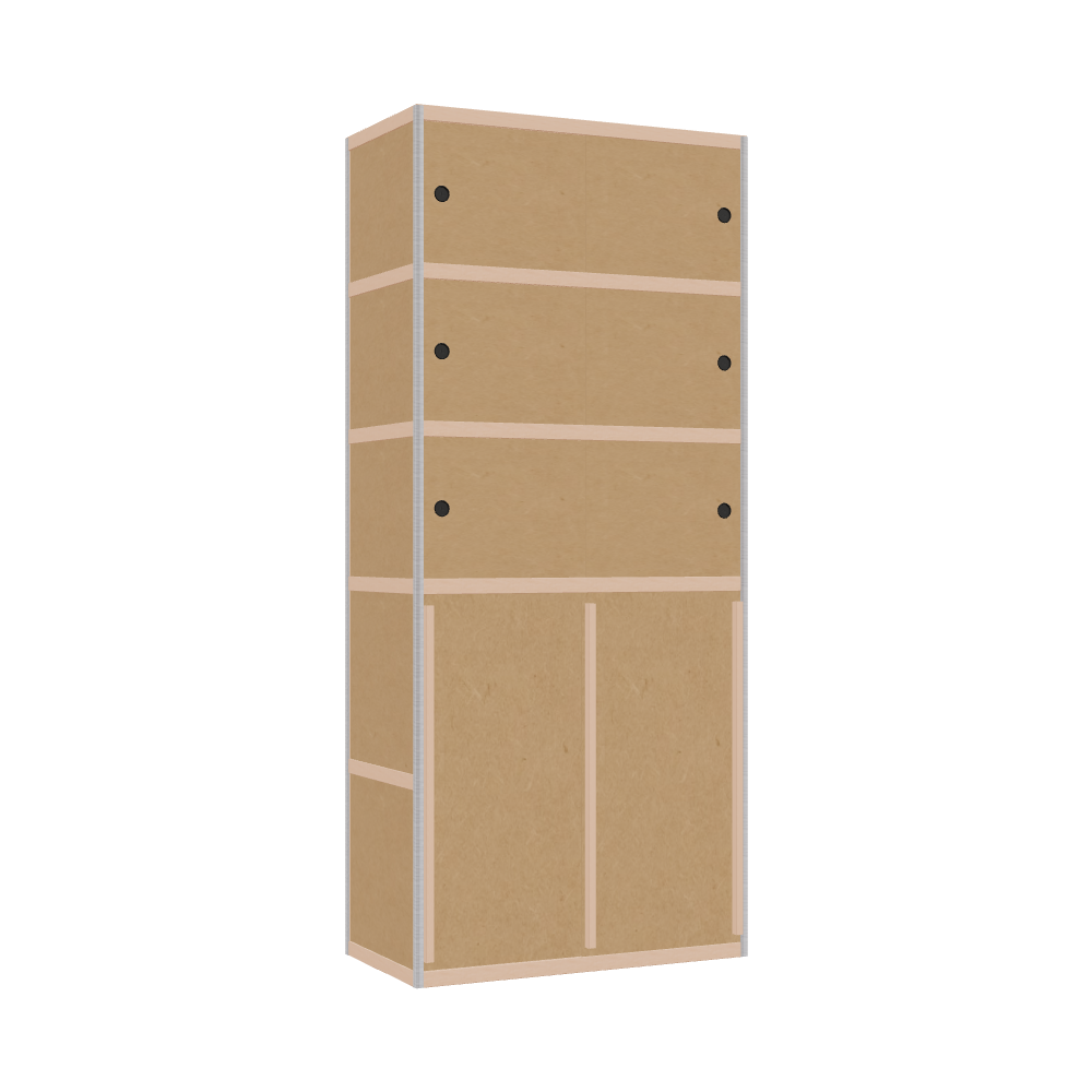 Wardrobe (229x100x52 cm)