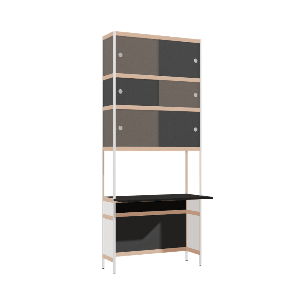 Overhangend bureau (237.5x100x53.6 cm)