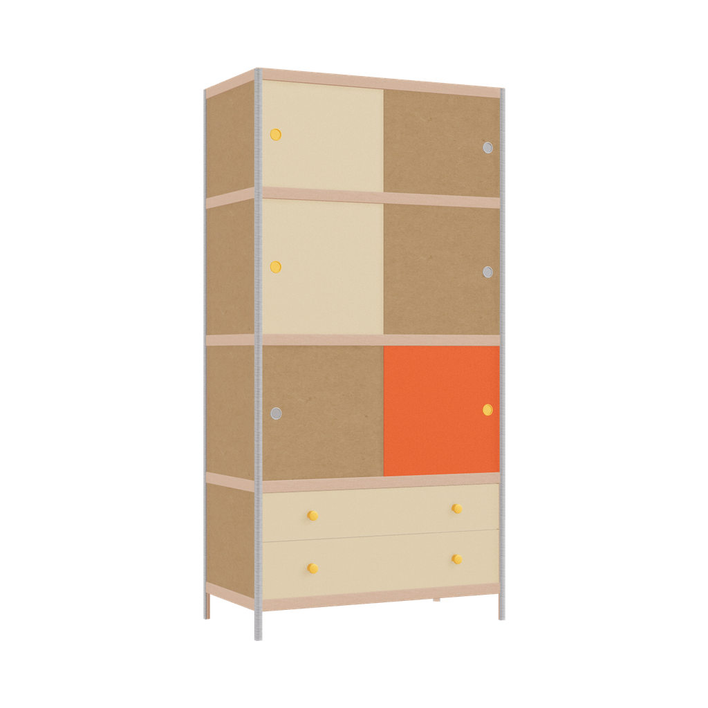 Armoire (198x100x52 cm)