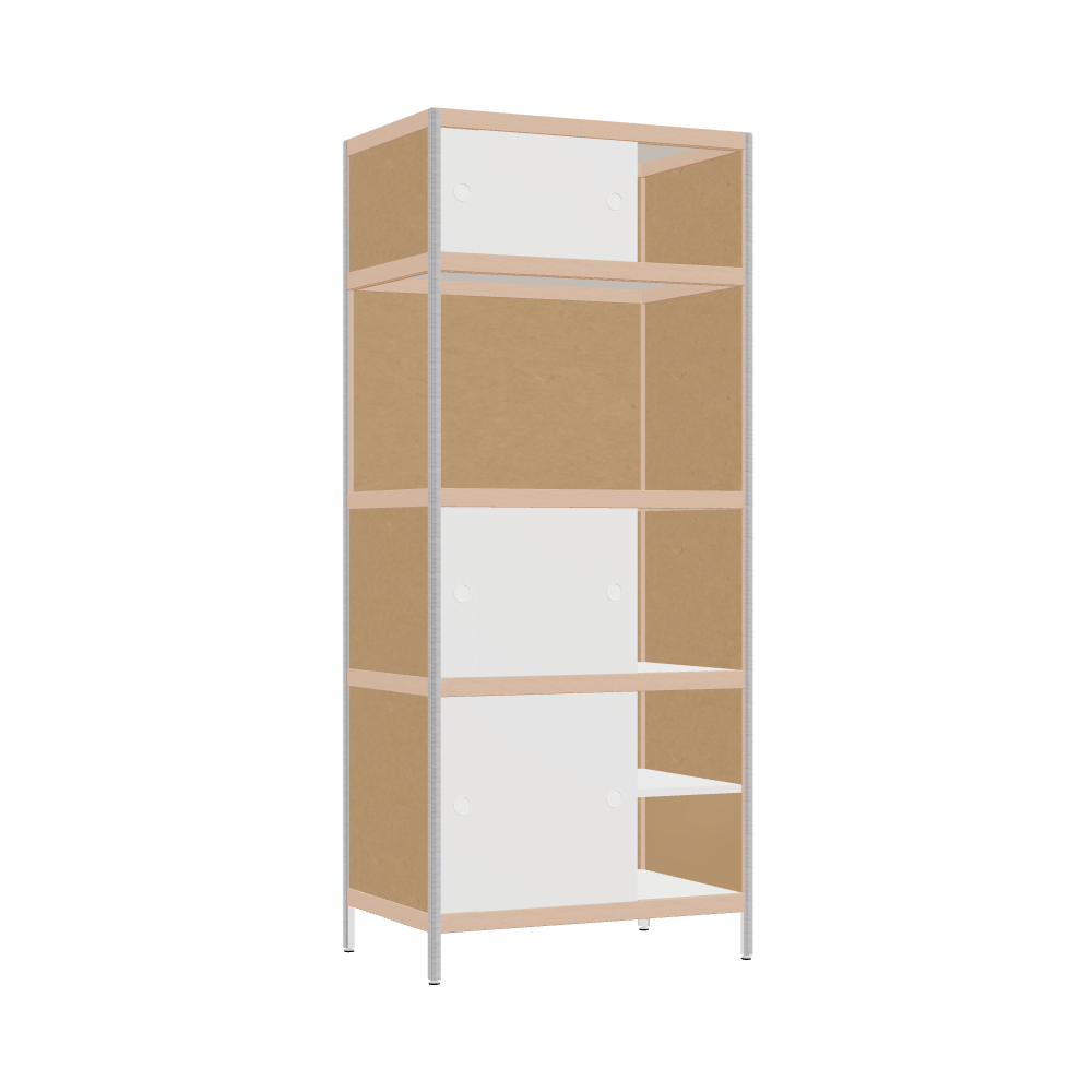 Kast (189x80x52 cm)