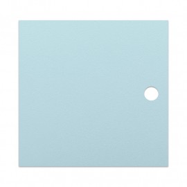 Light blue MDF door