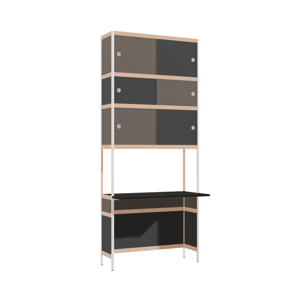 Overhangend bureau (237.5x100x53.6 cm)