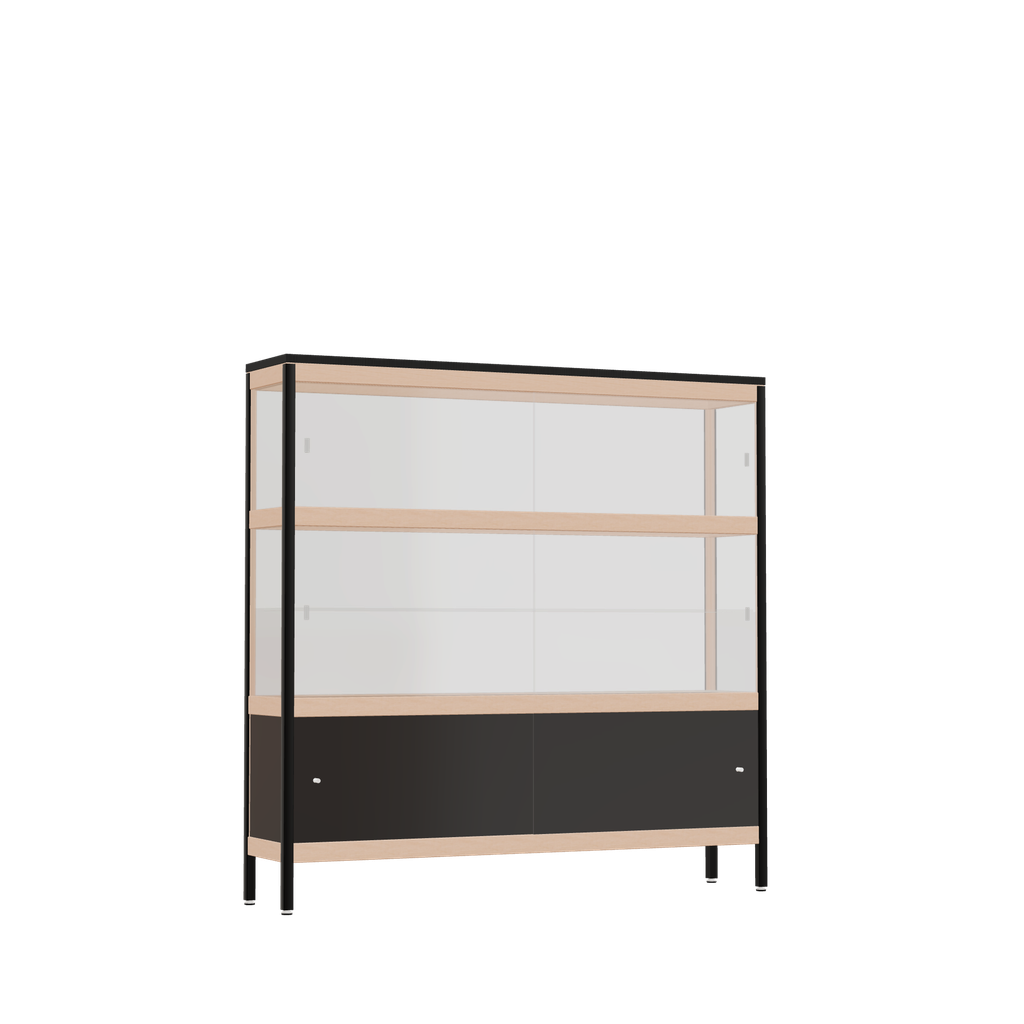 Display cabinet (119.8x120x25 cm)