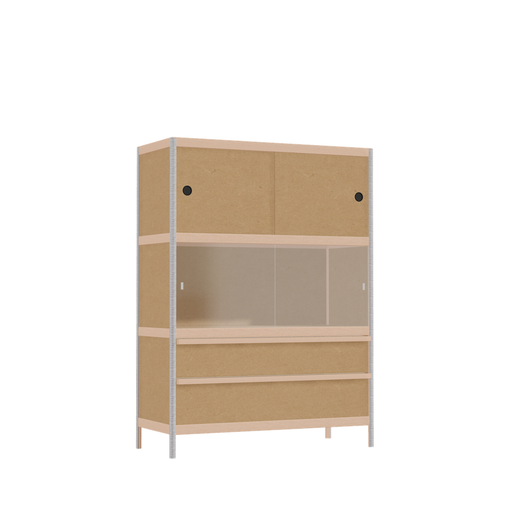 Armoire (137x100x42 cm)