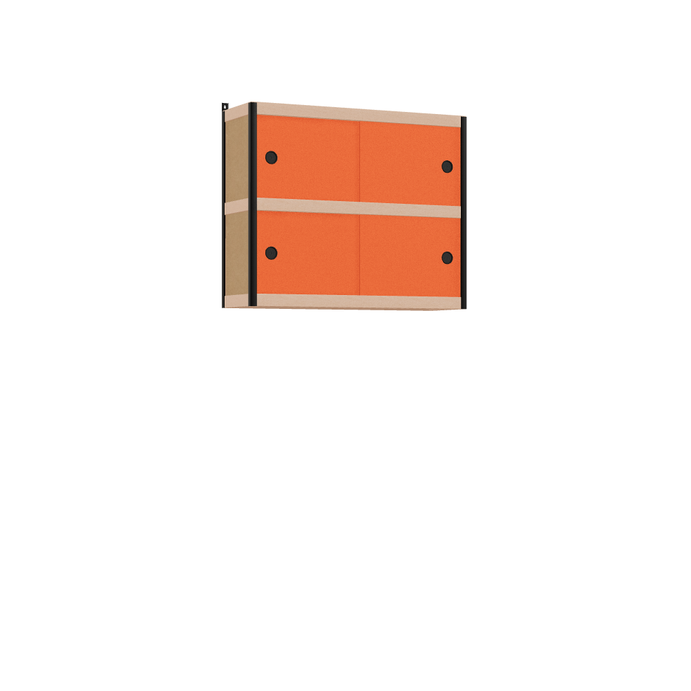 Hanging cabinet (66x80x25 cm)