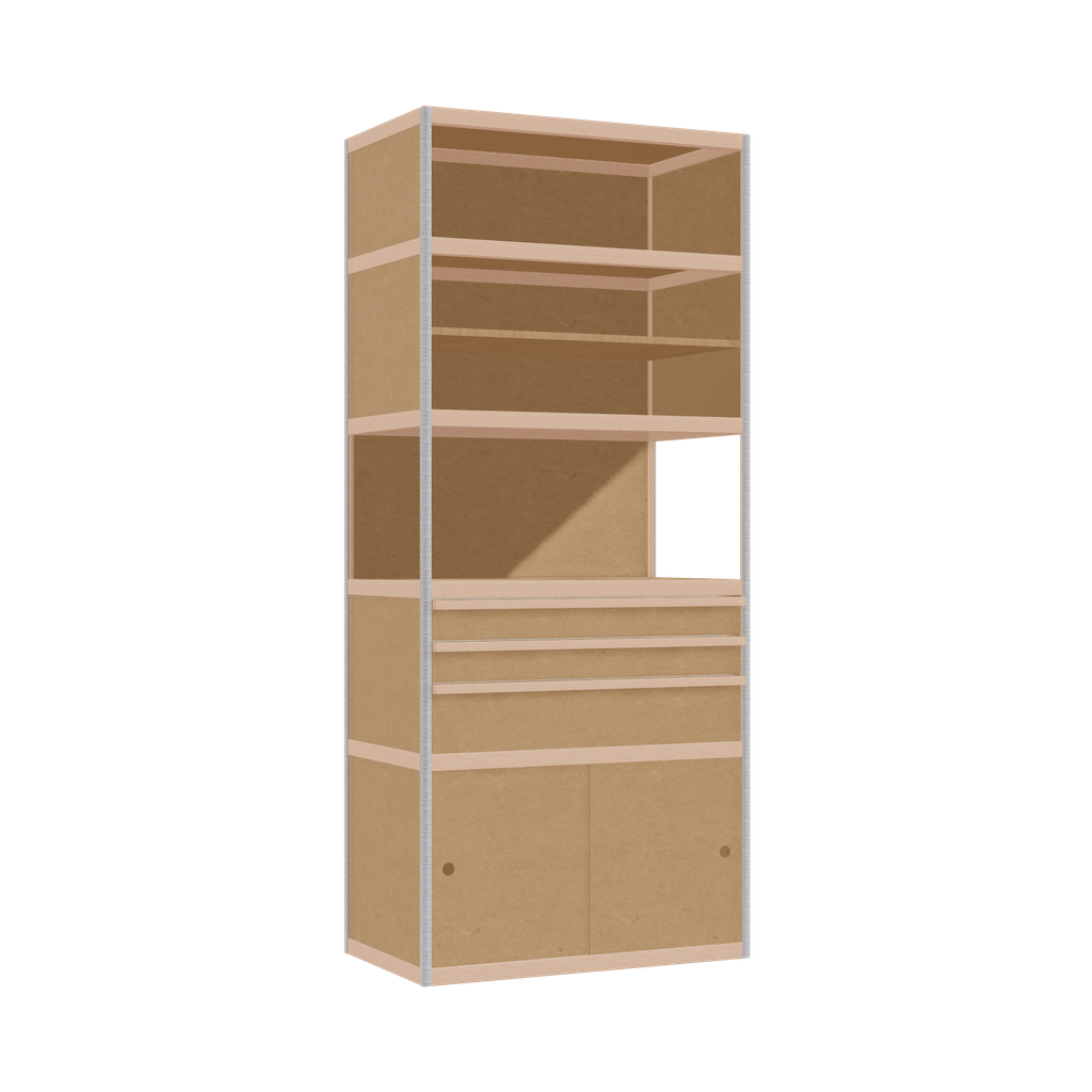 Armoire (209x90x52 cm)