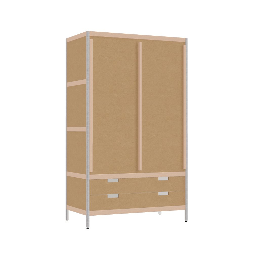 Wardrobe (169x100x52 cm)