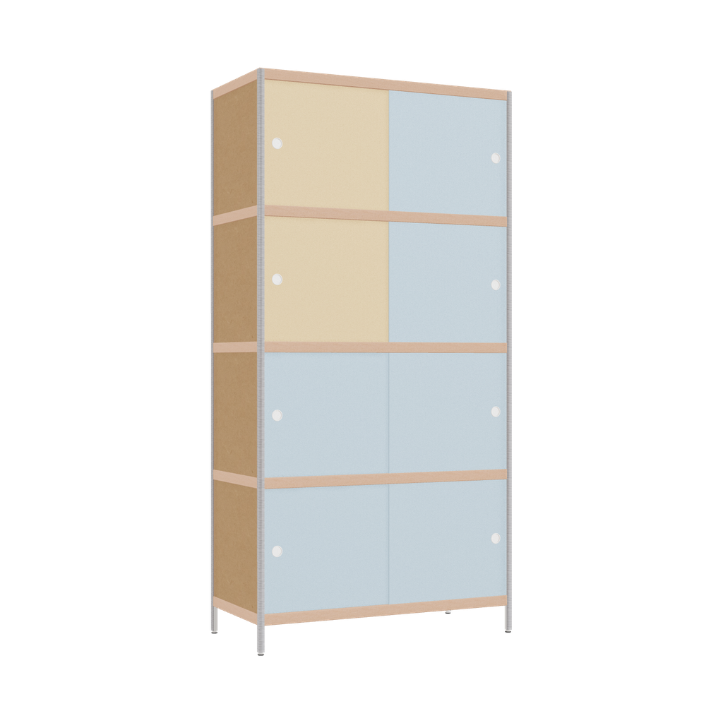 Kast (219x110x52 cm)